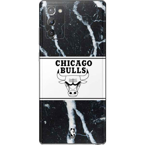 NBA Chicago Bulls Marble Galaxy Note20 5G Skin